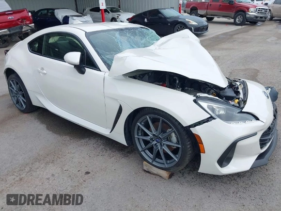2023 Subaru BRZ Limited with VIN JF1ZDBE1XP9704517, listed as a IAAI auction lot 41009757 with 1 mi miles. Bid and sale history available at carsss.com. Image 1.