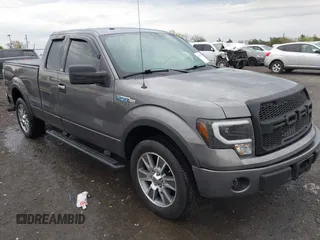 2014 Ford F-150 XL with VIN 1FTEX1CM7EFB26396, listed as a IAAI auction lot 42028174 with 51,280 mi miles. Bid and sale history available at carsss.com. Image 1.