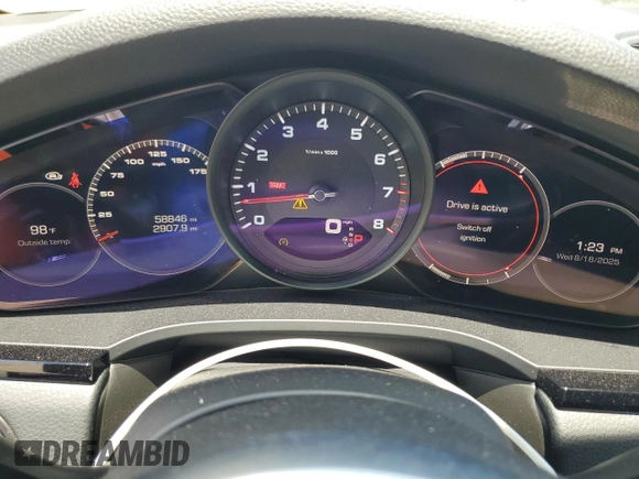 2020 Porsche Cayenne with VIN WP1AA2AY9LDA00494, listed as a Copart auction lot 61024435 with 58,846 mi miles and Salvage title. Bid and sale history available at DreamBid. Image 9.