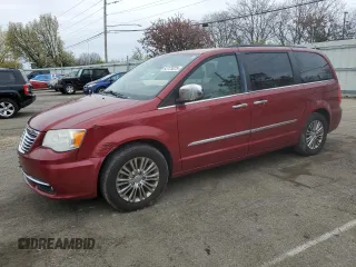 2013 Chrysler Town & Country Touring-L with VIN 2C4RC1CGXDR512289, listed as a Copart auction lot 52723075 with 191,766 mi miles and Clean Title. Bid and sale history available at carsss.com. Image 1.