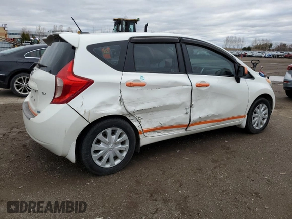 2014 Nissan Note S with VIN 3N1CE2CP4EL422322, listed as a Copart auction lot 53953245 with 132,073 mi miles and Clean Title. Bid and sale history available at DreamBid. Image 3.