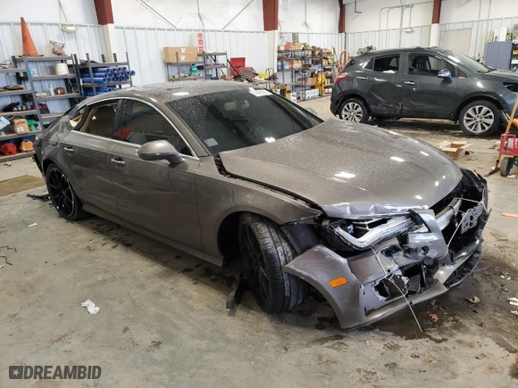 2012 Audi A7 3.0 Prestige with VIN WAUSGAFC6CN001377, listed as a Copart auction lot 47660535 with 144,540 mi miles and Non Repairable. Bid and sale history available at carsss.com. Image 4.