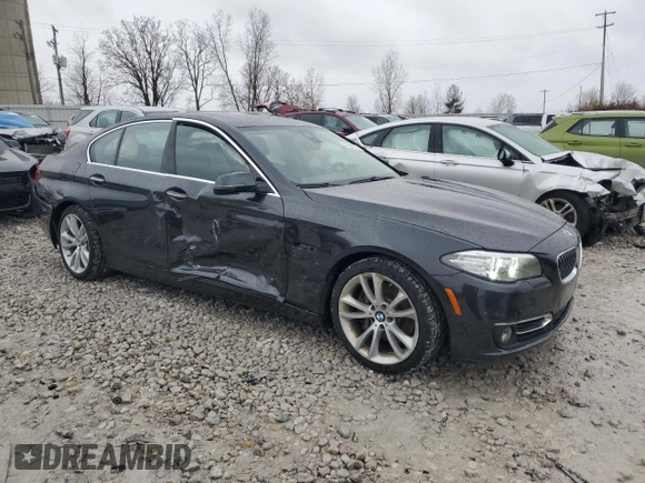 2015 BMW 5 Series 535d xDrive with VIN WBAFV3C58FD687019, listed as a Copart auction lot 81601614 with 73,836 mi miles and Clean title. Bid and sale history available at DreamBid. Image 4.