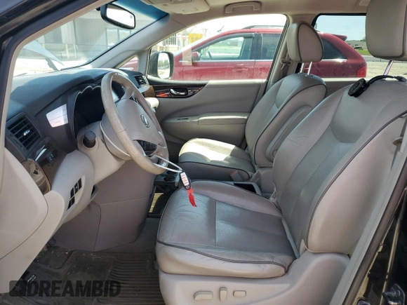 2014 Nissan Quest S with VIN JN8AE2KP1E9105066, listed as a Copart auction lot 52722365 with 140,840 mi miles and Salvage Title. Bid and sale history available at carsss.com. Image 7.