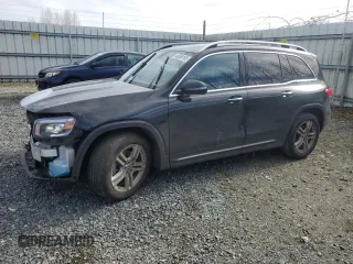 2021 Mercedes-Benz GLB with VIN W1N4M4HB5MW153763, listed as a Copart auction lot 46659165 with 59,546 mi miles and Salvage Title. Bid and sale history available at carsss.com. Image 1.