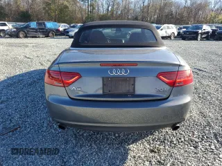 2015 Audi A5 Premium with VIN WAUCFAFH1FN010902, listed as a Copart auction lot 80264624 with 129,786 mi miles and Salvage title. Bid and sale history available at DreamBid. Image 6.