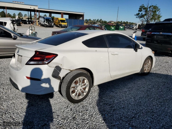 2015 Honda Civic Coupe LX with VIN 2HGFG3B50FH528272, listed as a Copart auction lot 49322925 with 95,407 mi miles and Salvage Title. Bid and sale history available at carsss.com. Image 3.