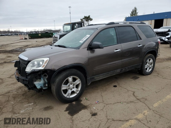 2012 GMC Acadia SLE with VIN 1GKKRPED9CJ335117, listed as a Copart auction lot 50414445 with 158,614 mi miles and Clean Title. Bid and sale history available at carsss.com. Image 1.