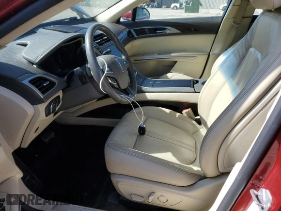 2014 Lincoln MKZ with VIN 3LN6L2GK4ER817320, listed as a Copart auction lot 54834135 with 76,439 mi miles and Salvage title. Bid and sale history available at DreamBid. Image 7.