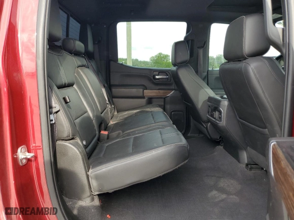 2019 Chevrolet Silverado 1500 High Country with VIN 3GCPWFED8KG257983, listed as a Copart auction lot 54558245 with 99,395 mi miles and Clean Title. Bid and sale history available at carsss.com. Image 10.