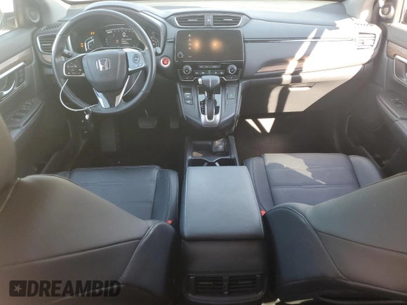 2018 Honda CR-V EX-L with VIN 7FARW1H81JE056901, listed as a Copart auction lot 50576385 with 17,431 mi miles and Salvage Title. Bid and sale history available at carsss.com. Image 8.