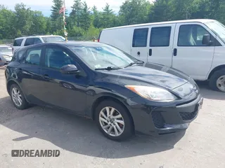 2013 Mazda 3 i Touring with VIN JM1BL1LPXD1812579, listed as a IAAI auction lot 42611408 with 109,302 mi miles and . Bid and sale history available at DreamBid. Image 1.