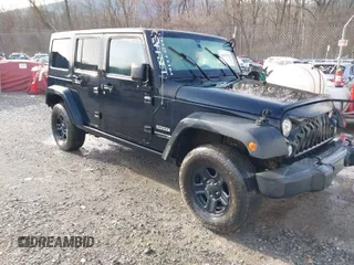 2018 Jeep Wrangler JK Unlimited Sport S with VIN 1C4BJWDG8JL860468, listed as a IAAI auction lot 41672963 with 98,745 mi miles. Bid and sale history available at carsss.com. Image 1.