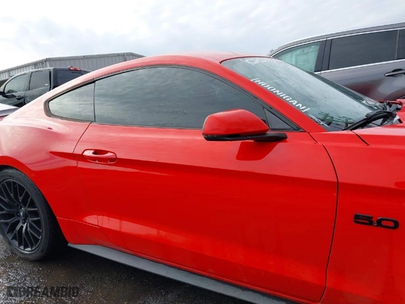 2017 Ford Mustang GT with VIN 1FA6P8CF5H5332315, listed as a IAAI auction lot 41337745 with 105,833 mi miles. Bid and sale history available at carsss.com. Image 13.