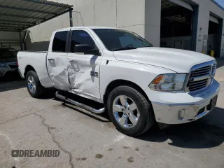 2018 Ram 1500 SLT with VIN 1C6RR6GG5JS123535, listed as a Copart auction lot 52570845 with 109,853 mi miles and Salvage title. Bid and sale history available at DreamBid. Image 4.