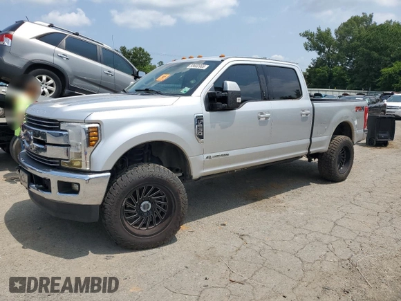 2018 Ford F-250 XL with VIN 1FT7W2BT0JEC53209, listed as a Copart auction lot 58600985 with Not provided miles and Salvage title. Bid and sale history available at DreamBid. Image 1.
