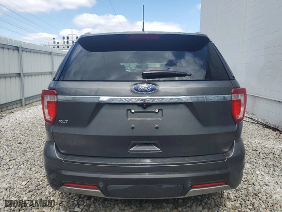 2019 Ford Explorer XLT with VIN 1FM5K7D89KGA90912, listed as a Copart auction lot 50398685 with 77,729 mi miles and Clean Title. Bid and sale history available at carsss.com. Image 6.