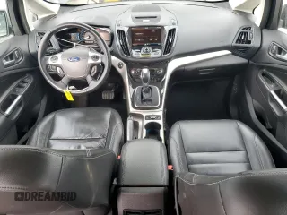 2015 Ford C-Max SEL with VIN 1FADP5CU6FL109309, listed as a Copart auction lot 43645495 with 142,313 mi miles and Salvage Title. Bid and sale history available at DreamBid. Image 8.