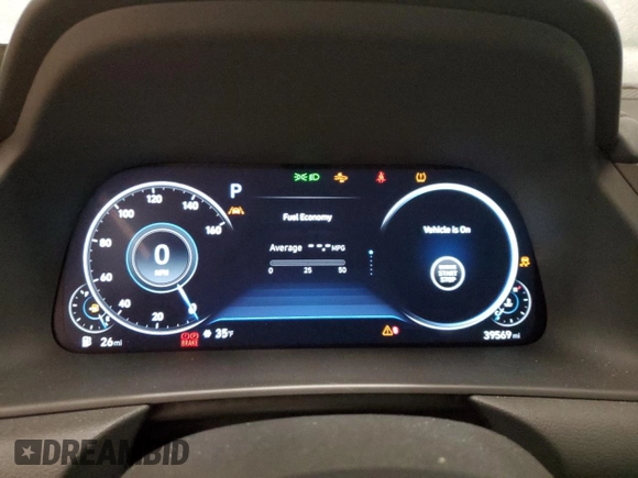 2021 Hyundai Sonata SEL Plus with VIN 5NPEJ4J26MH062604, listed as a Copart auction lot 45585325 with 39,569 mi miles and Salvage Title. Bid and sale history available at DreamBid. Image 9.