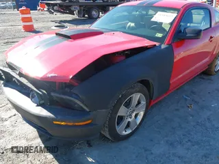 2007 Ford Mustang GT Deluxe with VIN 1ZVFT82H175367454, listed as a IAAI auction lot 41585612 with 210,182 mi miles. Bid and sale history available at carsss.com. Image 18.