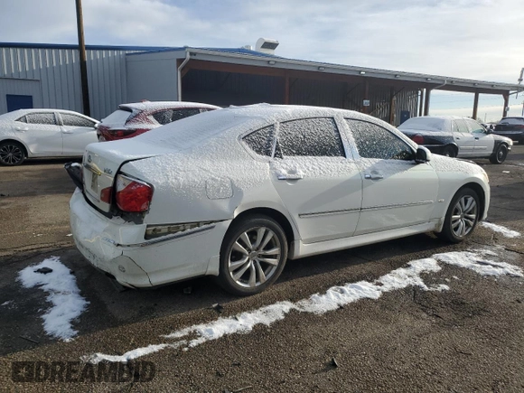 2009 Infiniti M with VIN JNKCY01F59M850803, listed as a Copart auction lot 51481445 with 171,188 mi miles and Salvage Title. Bid and sale history available at carsss.com. Image 3.
