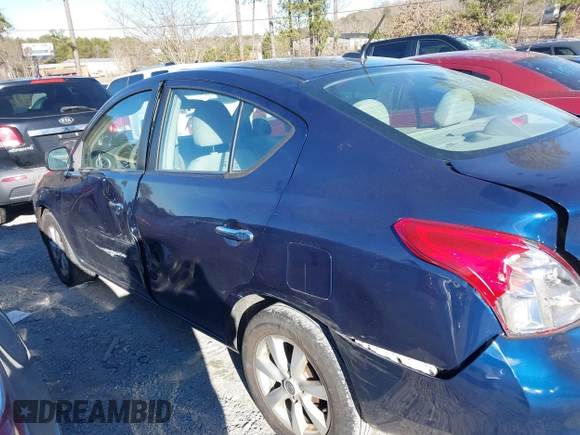 2012 Nissan Versa SV with VIN 3N1CN7AP0CL841801, listed as a IAAI auction lot 41364748 with 160,342 mi miles. Bid and sale history available at carsss.com. Image 14.