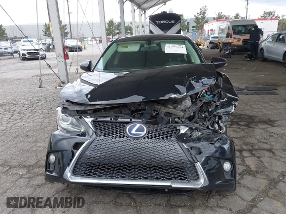2016 Lexus CT 200h with VIN JTHKD5BH1G2256545, listed as a IAAI auction lot 41777529 with 115,574 mi miles and . Bid and sale history available at carsss.com. Image 12.