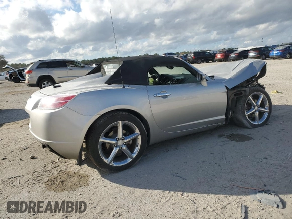 2009 Saturn Sky Red Line z VIN 1G8MT35X69Y104310, wystawiony jako Copart lot #87369754 z przebiegiem 62 428 mil mil oraz Szkody całkowita. Historia ofert i sprzedaży dostępna na DreamBid. Obrazek 3.