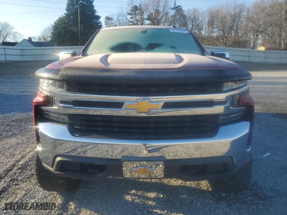 2019 Chevrolet Silverado 1500 LT with VIN 1GCUYDED2KZ278748, listed as a Copart auction lot 42137625 with 48,004 mi miles and Salvage Title. Bid and sale history available at carsss.com. Image 5.