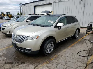 2011 Lincoln MKX with VIN 2LMDJ8JK1BBJ04947, listed as a Copart auction lot 55855403 with 110,180 mi miles and Salvage Title. Bid and sale history available at carsss.com. Image 1.
