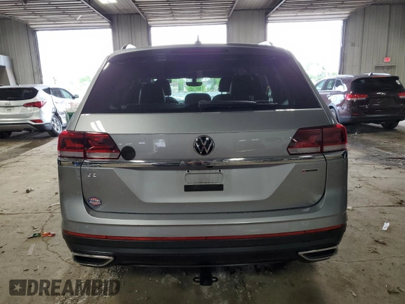 2021 Volkswagen Atlas SE with VIN 1V2LP2CA6MC528685, listed as a Copart auction lot 59535255 with Not provided miles and Salvage title. Bid and sale history available at DreamBid. Image 6.