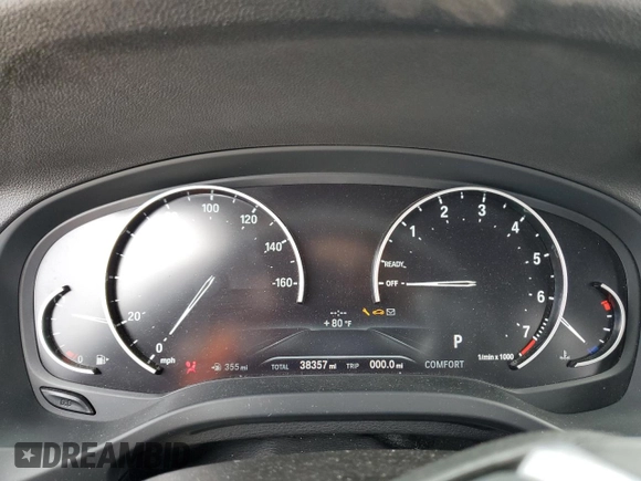 2021 BMW X3 sDrive30i z VIN 5UXTY3C05M9E06782, wystawiony jako Copart lot #51285785 z przebiegiem 38 357 mil mil oraz Szkoda całkowita • Salvage title. Historia ofert i sprzedaży dostępna na DreamBid. Obrazek 9.