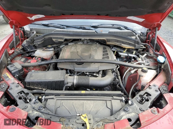 2019 Alfa Romeo Stelvio Ti with VIN ZASPAKBN2K7C35002, listed as a Copart auction lot 55448965 with 109,812 mi miles and Clean title. Bid and sale history available at DreamBid. Image 12.