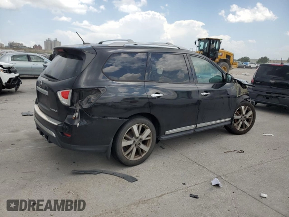 2016 Nissan Pathfinder S z VIN 5N1AR2MNXGC610035, wystawiony jako Copart lot #59913475 z przebiegiem 138 201 mil mil oraz Szkoda całkowita • Salvage title. Historia ofert i sprzedaży dostępna na DreamBid. Obrazek 3.