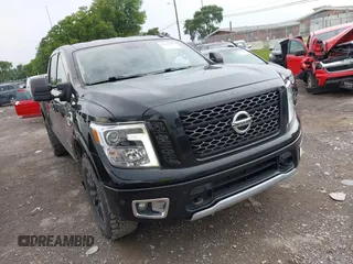 2017 Nissan Titan Platinum Reserve с VIN 1N6AA1E55HN504714, выставлен на аукционе IAAI как лот 42449099 с пробегом 169 678 миль миль и . История ставок и продаж доступна на DreamBid. Изображение 1.