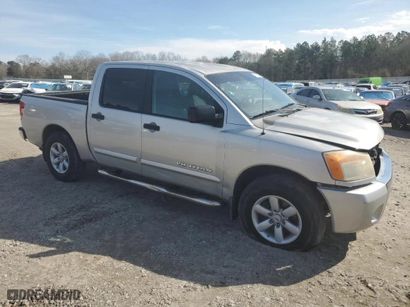 2008 Nissan Titan XE with VIN 1N6BA07D08N349623, listed as a Copart auction lot 42690675 with 135,165 mi miles and Salvage Title. Bid and sale history available at carsss.com. Image 4.