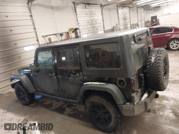 2016 Jeep Wrangler Unlimited Sport with VIN 1C4BJWDG9GL114359, listed as a IAAI auction lot 41422535 with 133,462 mi miles and . Bid and sale history available at DreamBid. Image 15.