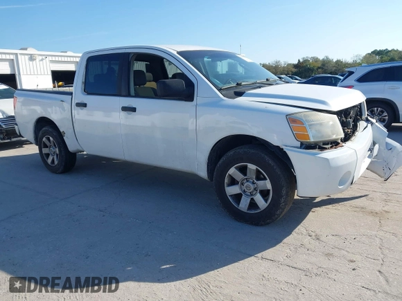 2004 Nissan Titan LE with VIN 1N6AA07A74N565495, listed as a IAAI auction lot 41582747 with 192,550 mi miles and . Bid and sale history available at DreamBid. Image 1.