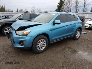 2014 Mitsubishi Outlander Sport SE with VIN 4A4AJ3AU9EE603276, listed as a Copart auction lot 81506614 with 267,913 mi miles and Salvage title. Bid and sale history available at DreamBid. Image 1.