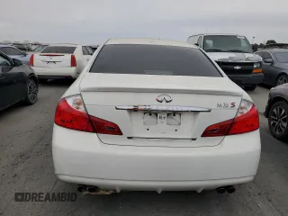 2008 Infiniti M with VIN JNKAY01E98M601353, listed as a Copart auction lot 68765094 with Not Provided miles and Salvage Title. Bid and sale history available at carsss.com. Image 6.