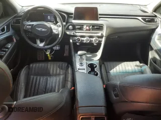 2019 Genesis G70 Advanced with VIN KMTG74LE3KU025030, listed as a Copart auction lot 46325035 with 26,942 mi miles and Clean Title. Bid and sale history available at DreamBid. Image 8.