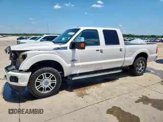 2016 Ford F-250 Lariat with VIN 1FT7W2BT4GEB75820, listed as a Copart auction lot 60885475 with 91,786 mi miles and Salvage title. Bid and sale history available at DreamBid. Image 1.