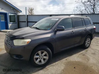 2008 Toyota Highlander with VIN JTEES41A782040652, listed as a Copart auction lot 48568885 with 193,864 mi miles and Salvage Title. Bid and sale history available at carsss.com. Image 1.
