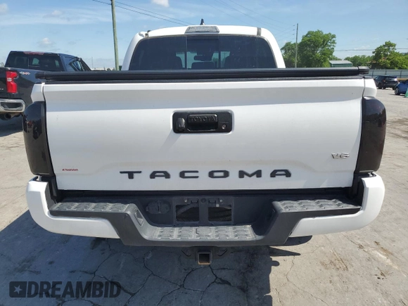 2020 Toyota Tacoma SR5 with VIN 3TMCZ5AN9LM296891, listed as a Copart auction lot 56047625 with 74,301 mi miles and Salvage title. Bid and sale history available at DreamBid. Image 6.