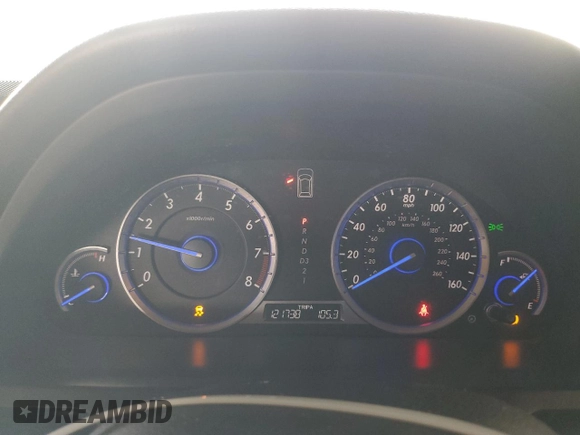 2013 Honda Crosstour EX-L with VIN 5J6TF3H51DL002707, listed as a Copart auction lot 45413285 with 121,738 mi miles and Salvage Title. Bid and sale history available at carsss.com. Image 9.