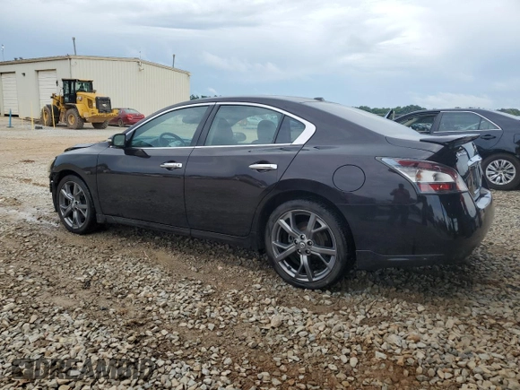 2014 Nissan Maxima S with VIN 1N4AA5AP4EC474099, listed as a Copart auction lot 61200885 with 94,977 mi miles and Salvage title. Bid and sale history available at DreamBid. Image 2.