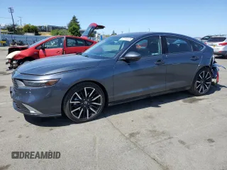 2024 Honda Accord Touring with VIN 1HGCY2F84RA078188, listed as a Copart auction lot 53195975 with 9,980 mi miles and Salvage title. Bid and sale history available at DreamBid. Image 1.