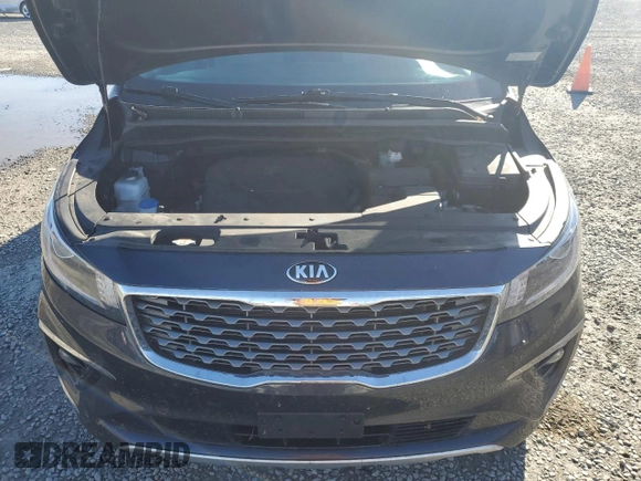 2019 Kia Sedona EX with VIN KNDMC5C13K6558435, listed as a Copart auction lot 73208964 with 75,710 mi miles and Salvage Title. Bid and sale history available at carsss.com. Image 12.