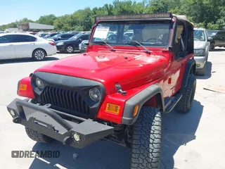1997 Jeep Wrangler SE with VIN 1J4FY29P0VP417108, listed as a IAAI auction lot 42819409 with 72,761 mi miles and . Bid and sale history available at DreamBid. Image 6.