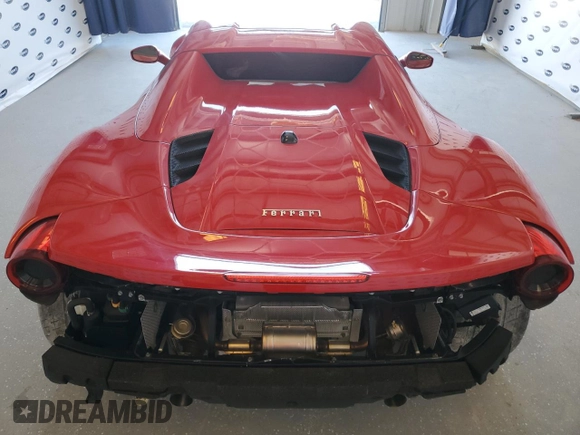 2018 Ferrari 488 z VIN ZFF80AMA2J0229536, wystawiony jako Copart lot #73699714 z przebiegiem 4 120 mil mil oraz Szkoda całkowita • Salvage title. Historia ofert i sprzedaży dostępna na DreamBid. Obrazek 11.